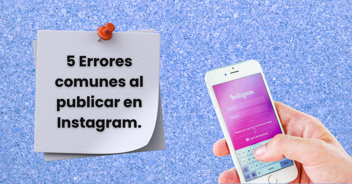 errores comunes al publicar en instagram